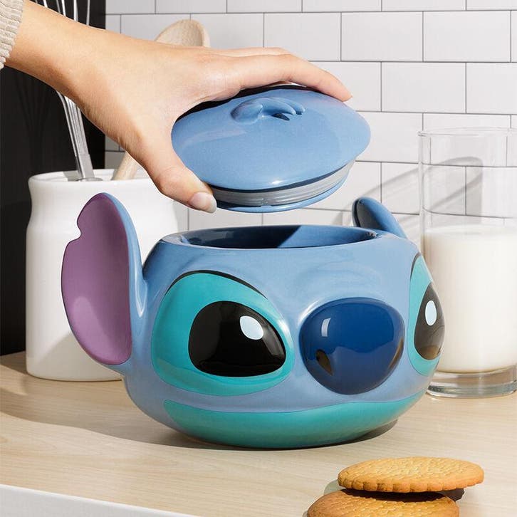 Stitch Koekjestrommel, Verzamelen, Disney, Nieuw, Ophalen of Verzenden