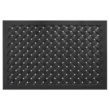 Rubber deurmat Weave - 61 x 91 cm, Tuin en Terras, Verzenden, Nieuw