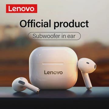 Lenovo LP40 Draadloze Oordopjes - TWS Bluetooth 5.0, Touch C, Verzenden, Nieuw
