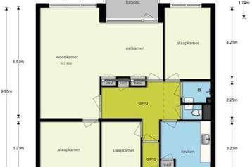 Te Huur 5 Kamer Appartement Albert Cuypstraat In Venlo, Direct bij eigenaar, Limburg, Appartement, Venlo