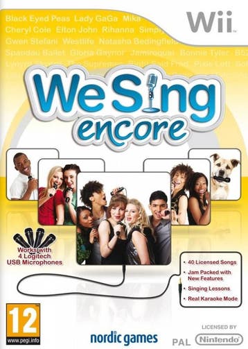 We Sing Encore (Nintendo Wii), Verzenden, Gebruikt, Vanaf 7 jaar