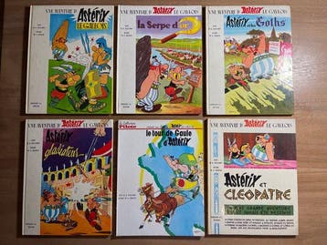 Astérix T1 à T6 - Premières éditions au Menhir + Collection, Nieuw