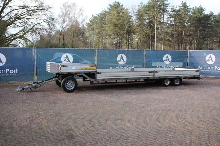 Veiling: Semi-Dieplader Kuiper K35003Z 2000, Auto's, Vrachtwagens, BTW verrekenbaar, Overige brandstoffen, Overige kleuren, Aanhangers en Opleggers