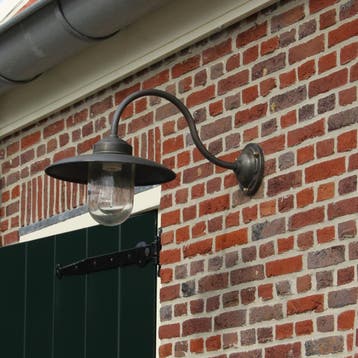 Buitenlampen met dag en nacht schemer sensor bij Nostalux, Overige materialen, Minder dan 50 watt, Staande lamp, Nieuw