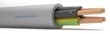 Draka M-Flex YY 6G1 Besturingskabel 300/500V Grijs - 126508, Verzenden, Nieuw, Overige typen