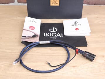 IKIGAI Sugure full silver high end audio Phono interconnect, Ophalen of Verzenden, Gebruikt, Overige kabels