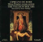 cd - Cipriano De Rore - Missa Praeter Rerum Seriem, Verzenden, Zo goed als nieuw