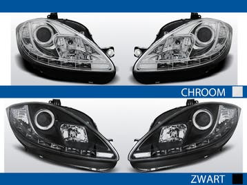 Koplampen Devil Eyes | geschikt voor Seat Leon/Altea 2009-20, Verzenden, Nieuw, Seat