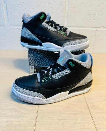 Air Jordan - Retro 3 Fresh Mint Cement P42,5 - Sneakers -, Nieuw