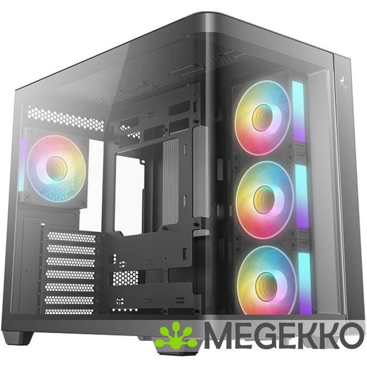 DeepCool CG530U 4F Tower Zwart, Computers en Software, Computerbehuizingen, Nieuw, Verzenden
