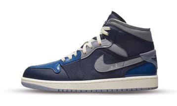 Air Jordan 1 Mid Se Craft Obsidian, Kleding | Heren, Schoenen, Nieuw