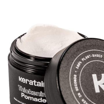 Keratain Thickening Pomade - 100ml, Ophalen of Verzenden, Nieuw, Gel, Wax, Haarlak of Mousse