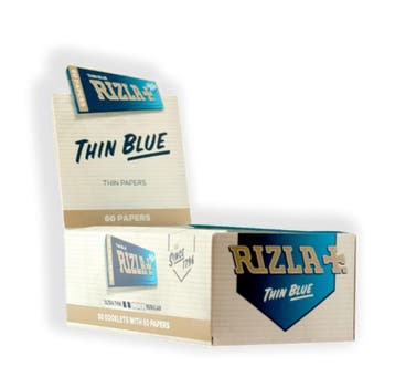 Rizla Blauw vloei 60 vel Display (50 stuks), Verzenden, Nieuw