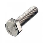 M6 Bout - 6 x 35mm - klasse 8.8 - gegalvaniseerd - metrisch, Ophalen of Verzenden, Nieuw, Minder dan 50 mm, Bouten of Moeren