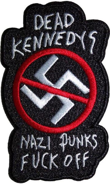 Dead Kennedys - Nazi Punks Fuck Off - Patch off. merchandise, Ophalen of Verzenden, Nieuw, Kleding