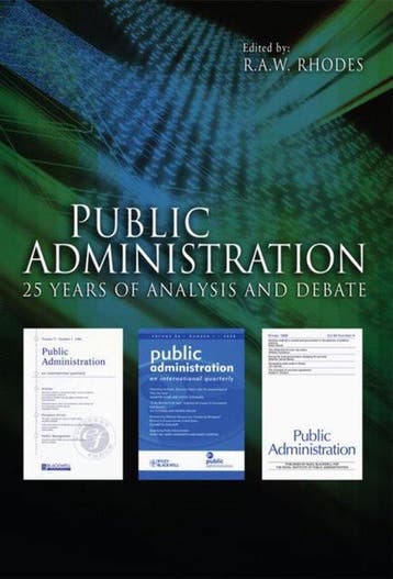 Public Administration 9781444332162 RAW Rhodes, Verzenden, Zo goed als nieuw, RAW Rhodes