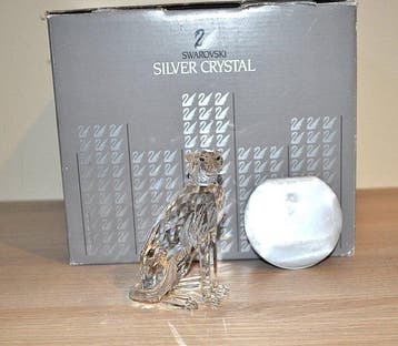 Swarovski - Figuur - Cheetah - 183225 - Box & Certificate -
