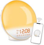 2dekans | DistinQ Wake-Up Light – Wifi Smart – Wekkerradio, Witgoed en Apparatuur, Ophalen of Verzenden, Zo goed als nieuw