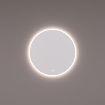 HIPP Design spiegel Rond met Directe en Indirecte LED Baan, Ophalen of Verzenden, Nieuw
