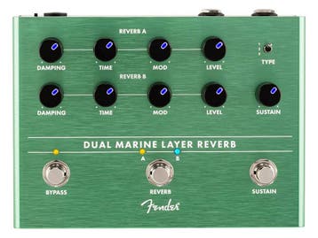 Fender Dual Marine Layer Reverb effectpedaal, Muziek en Instrumenten, Verzenden, Nieuw