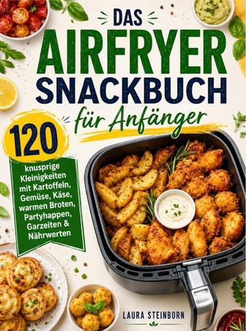 Das Airfryer Snackbuch Für Anfänger | Laura Steinborn, Ophalen of Verzenden, Nieuw, Laura Steinborn