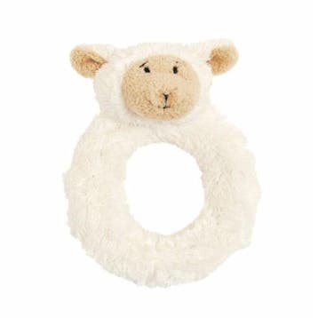 Happy Horse Lammy rammelaar - pluche - 13 cm - baby, Verzenden, Nieuw