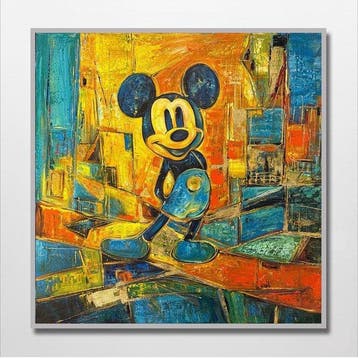 Nguyn V.L (1993) - The Mickey Legacy (13) 80 80 cm.