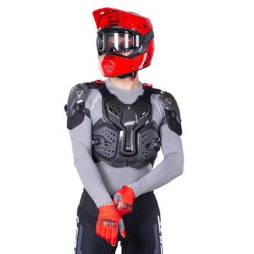 Borstbescherming Leatt 6.5 Pro (Grijs, Bodyprotectors), Verzenden, Nieuw