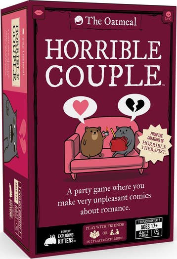 Horrible Couple | Exploding Kittens - Kaartspellen, Verzenden, Nieuw