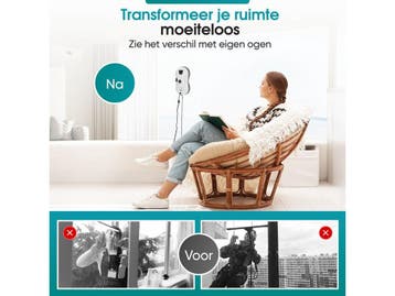 TibaGoods Robot Ruitenreiniger - Ramenwasser - Krachtige, Verzenden