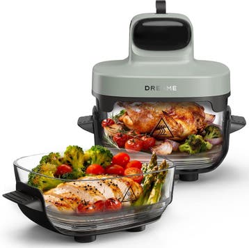 Draagbare Dreame Airfryer met stoomfunctie - 25% voordeel, Ophalen of Verzenden, Nieuw, Airfryer XXL, 1500 gram of meer