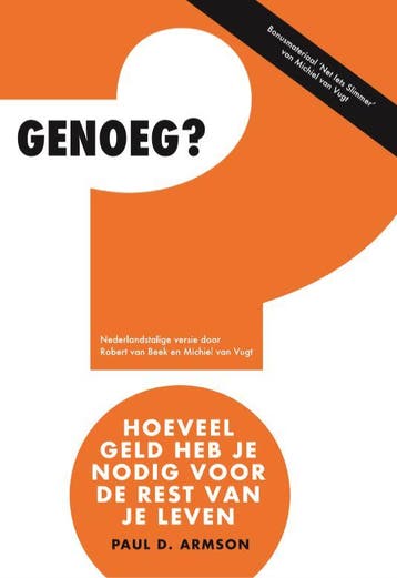 Genoeg? | Paul D. Armson; Michiel Vugt; Robert Beek | Nieuw, Boeken, Ophalen of Verzenden, Nieuw, Paul D. Armson; Michiel Vugt; Robert Beek