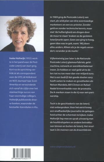 De mannen van de droomfabriek 9789460032011 Ineke Holtwijk, Verzenden, Gelezen, Ineke Holtwijk