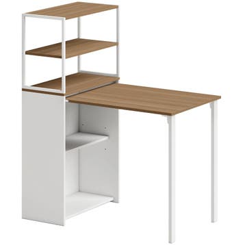 Opklapbare Bureau Keukentafel Met 4 Planken Computertafel We, Verzenden, Nieuw