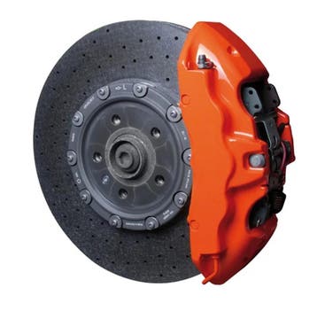 Foliatec Remklauwlakset – flame oranje – 3 Componenten, Verzenden
