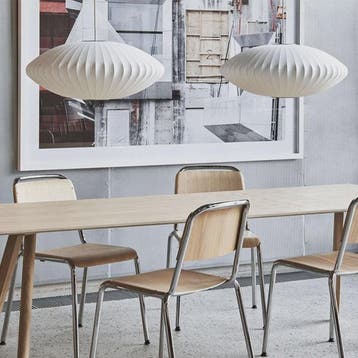 Moderne Witte Zijde Cocoon Plafondlamp - Ronde Bubble Hangla, Verzenden, Nieuw