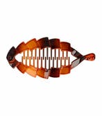 Haarspeld bananenklem - Straatklem vierkant fantasie 14cm -, Nieuw