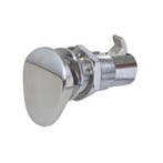 RVS drukknop DeLuxe ovaal, zelfsluitend, Watersport en Boten, Ophalen of Verzenden, Nieuw