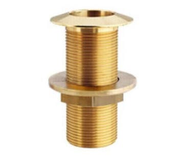 CR Messing huiddoorvoer schuin 1"1/2, Ophalen of Verzenden, Nieuw, Motor en Techniek, Zeilboot of Motorboot
