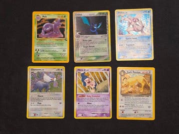 Pokémon - 6 Card - Muk, Crobat, Palkia Foil - Various sets, Nieuw