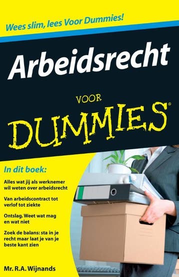Arbeidsrecht voor Dummies / Voor Dummies - R.A. Wijnands, Verzenden, Zo goed als nieuw, R.A. Wijnands