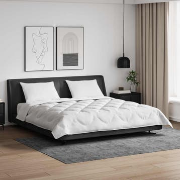vidaXL All-season dekbed met kussen 3 st Wit Microvezel, Verzenden, Nieuw, Wit