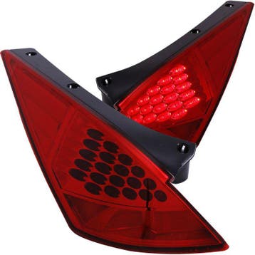 ANZO 2003-2005 Nissan 350Z LED Taillights Red, Ophalen of Verzenden, Nieuw