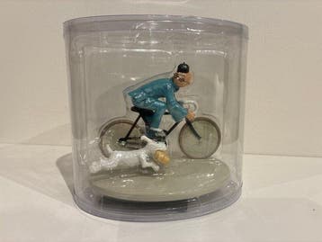 Tintin - 1 Statuette Moulinsart 42291 - Kuifje Fiets - 2024, Nieuw