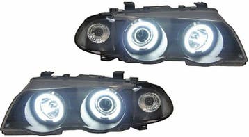 Angel Eyes CCFL koplampen BMW 3 serie E46 sedan en tourin..., Auto-onderdelen, Verzenden, Nieuw