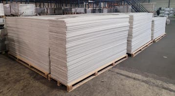 Gips? Kant-en-klare SPC brandwerende wand & plafondplaten, Doe-het-zelf en Verbouw, Platen en Panelen, Verzenden, Nieuw, Overige materialen