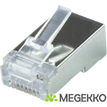 LogiLink MP0070 RJ-45 Zilver kabel-connector, Computers en Software, Pc- en Netwerkkabels, Verzenden, Nieuw