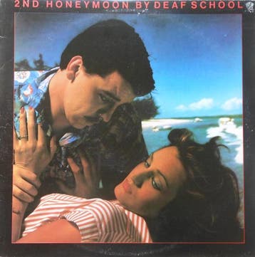 LP gebruikt - Deaf School - 2nd Honeymoon, Verzenden, Zo goed als nieuw, Overige formaten