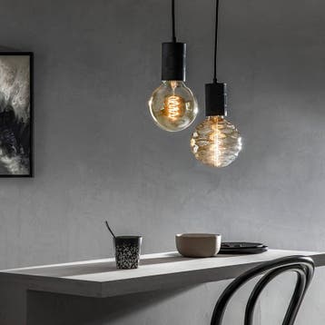 Calex LED Filamentlamp Globe XL Curl Gold Ø125mm E27 3.8W, Ophalen of Verzenden, Nieuw