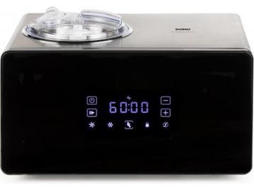 DOMO DO9252I - IJsmachine - Yoghurtprogramma - RVS, Verzenden, Zo goed als nieuw
